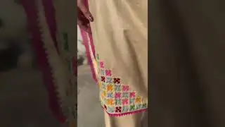 Sindhi work......🥰😍🌻🌻#embroidery #shorts #ytshorts #@Jaswinder-h7w #handembroidery