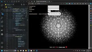 ASMR Programing Tree Art App with HTML, CSS and JavaScript