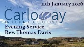 The Vocabulary of Sin. Romans 5:15. Rev. Thomas Davis. 11/01/2026. Evening Service.