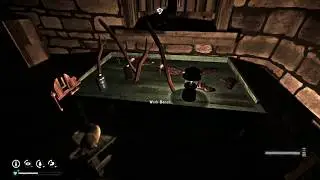 THE LONG DARK: Crafting a new moose-hide cloak using the harvested hide.