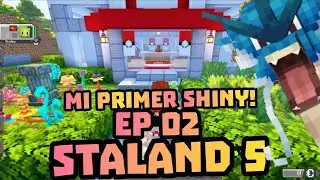 &iexcl;MI PRIMER SHINY EN STALAND 5! 😱🔥 ENCONTR&Eacute; UN POK&Eacute;MON BRILLANTE EN MINECRAFT | DiegoMon EP 02