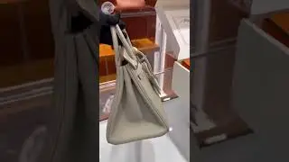 Hermes Birkin Touch 25 in Sauge Togo & Matte Crocodile Leather With Palladium Hardware