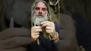 Final Pressure Flaking #stonetools #primitiveskills #caveman #flintknapping #survival