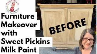 Furniture Makeover with Sweet Pickins Milk Paint