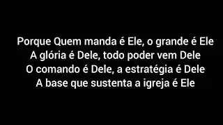 O Grande &eacute; Ele - Ruthe Dayane - Playback 2 tons abaixo (Vers&atilde;o Estendida)