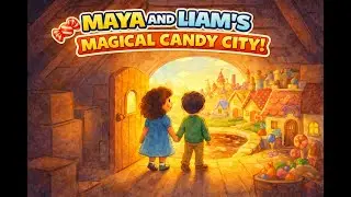 The Secret Candy Door 🍭🚪 | A Magical Bedtime Story About Kindness & Wonder