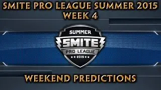 Smite Pro League Week 4: Weekend Predictions