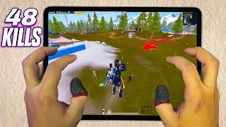 48 KILLS SOLO DESTROY 😈 NEW SEASON LIVIK Gameplay | iPad 11th Gen PUBG BGMI Test🔥