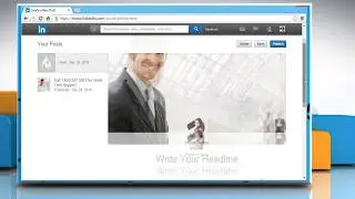 How to share a link of an article in LinkedIn&reg; :Tutorial