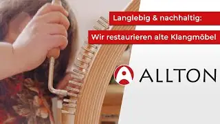 Restaurieren einer Klangwiege - Klangm&ouml;bel und Therapieinstrumente nachhaltig nutzen