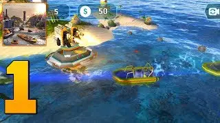 Naval Storm TD - Gameplay Walkthrough Part 1 (ANDROID)