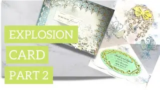 Anna Griffin inspired explosion card tutorial Part 2