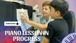 🎶 Piano Lesson in Progress | Piano Insights and Tips | Jerry (7) | Irina Gorin