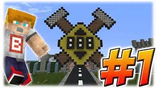 Minecraft: Big Build | Modern House Tutorial | Episode #1