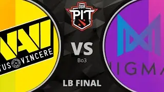 NAVI vs NIGMA - LB FINAL B03 - AMD SAPPHIRE OGA Dota PIT Tournament Highlights