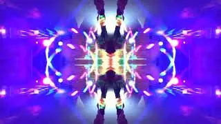 Psychedelic LED Mini Hoops