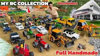 My all collection of Rc Cars and Tractors || All handmade vehicles @jiveshRCtoys