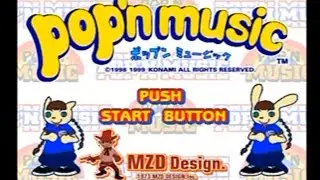 【PS1】ポップンミュージック【プレイ動画】