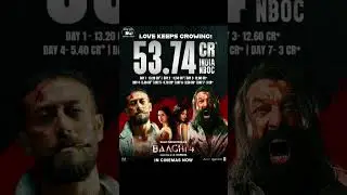 Baaghi 4 7th Day Net Box-office collection #baaghi4 #tiger #sanjay #harnaaz #movie #action #shorts
