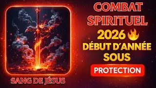 🛡️🔥 PRIÈRE DE COMBAT SPIRITUEL POUR 2026 — DÉBUT D’ANNÉE SOUS PROTECTION