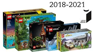All Lego Ideas Projects Released from 2018-2021!