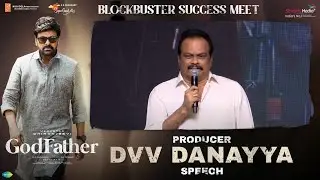 Producer DVV Danayya Speech @ #GodFather Blockbuster Success Meet | Shreyas Media