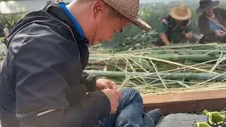Learning the craftsmanship skills. 