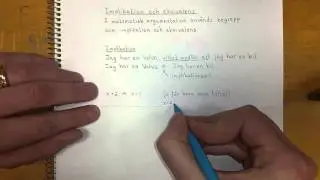 Ma2a Implikation och ekvivalens