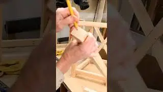 Tip When Building X Braces  #woodworking