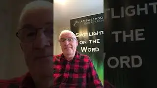 Spotlight on the Word:  Without love you can do what is right and still be wrong!