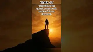 Transcribe, edit, and share in seconds.&rdquo;#VamxAI #FastTranscription #AITranscripts