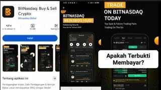 Review Jujur Aplikasi BITNASDAQ: Buy & Sell Crypto, Trader pemula Penghasil Uang, Apakah Membayar?