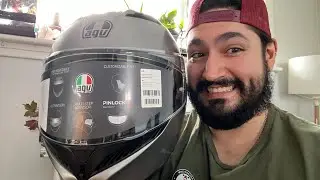 UNBOXING A MOTORCYCLE HELMET - AGV K3 UNBOXING ASMR