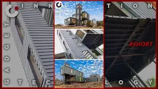 Grafton, Wisconsin Shipping Container House - Container Home Design Ideas #shorts
