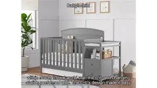 Обзор детской кроватки Oxford Baby Pearson 4-в-1, которая избавит вас от беспокойства по поводу с...