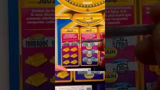 🎯100&euro; de tickets MILLIONNAIRE&hellip; jackpot ?! #fdj #grattage #millionnaire #ticket&agrave;gratter #jackpot