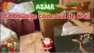 ASMR - Emballage des cadeaux de Noël