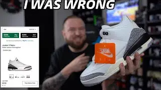 I WAS WRONG ABOUT THE AIR JORDAN 3 &ldquo;WHITE CEMENT&rdquo; REIMAGINED AND HERE&rsquo;S WHY!