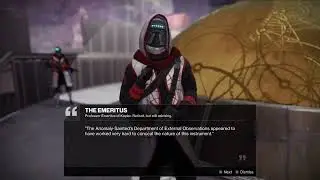 Destiny 2: The Edge of Fate - Graviton Through The Ages Step 5 Speak with Emeritus in the Caldera