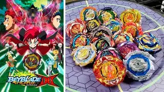 ALL OF SEASON 6 KING OF THE HILL BEYBLADE DYNAMITE BATTLE BATTLES