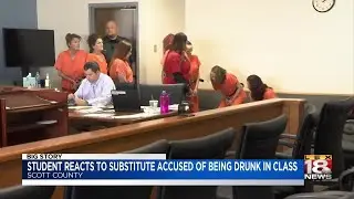 Student Reacts To Substitute Accused Of Being Drunk In Class