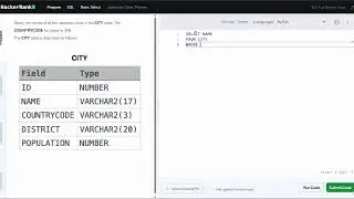 HackerRank SQL Day 6 🔥 | Select Specific Column + Filter | Easy SQL