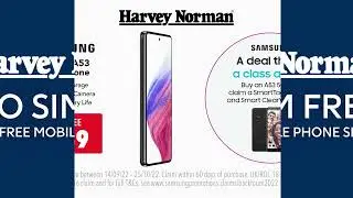 Sim-Free Smartphones at Harvey Norman