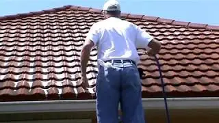 Roof Cleaning Chuck Bergman May 2014 Port Charlotte Florida