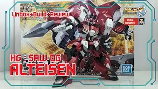 [Unbox+Build+Review] HG SRW OG : ALTEISEN - ยักษ์แดงแห่งหน่วย AT-X