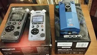 Linear PCM Portable Recorder- Olympus LS-12 versus ZOOM Q3-Denon DRA-435r-Barry White-The Collection