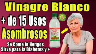 Si no Tienes Vinagre Blanco Sal Corriendo a Buscarlo! Es un Tesoro! VINAGRE BLANCO USOS Y BENEFICIOS