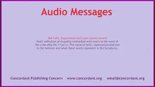 364 Faith, Expectation and Love (James Coram)