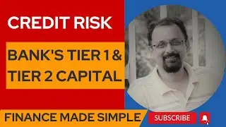 Bank's Tier 1 and Tier 2 Capital #banking #finance #risk