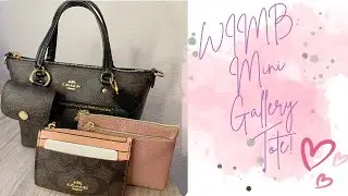 Coach Mini Gallery Tote: WIMB | NaturallyNesh